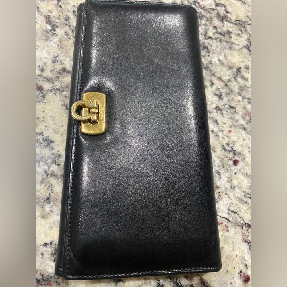 Salvatore Ferragamo Genuine Leather Wallet